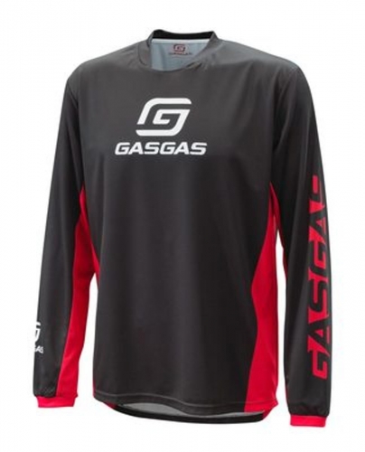 MAILLOT TRIAL GASGAS HEBO TECH NOIR