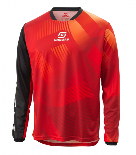 MAILLOT TRIAL GASGAS TECH ROUGE 24