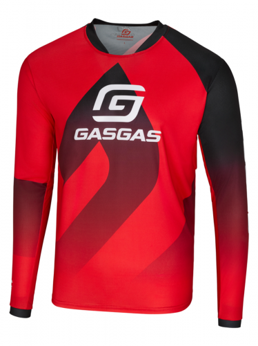 MAILLOT TRIAL GASGAS TECH ROUGE 25