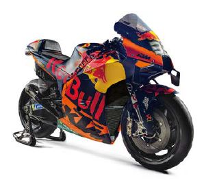 MOTO MINIATURE KTM RED BULL RC16 MOTO GP BRAD BINDER 33