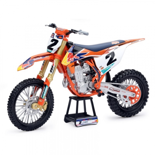 MOTO MINIATURE 1:10 20x12cm KTM RED BULL 450 SX-F COOPER WEBB 2