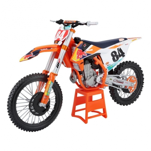 MOTO MINIATURE 1:6 35x20cm KTM RED BULL 450 SX-F FACTORY EDITION JEFFREY HERLINGS 84