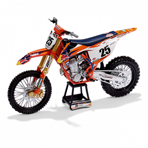 MOTO MINIATURE 1:10 20x12cm KTM RED BULL 450 SX-F MARVIN MUSQUIN 25