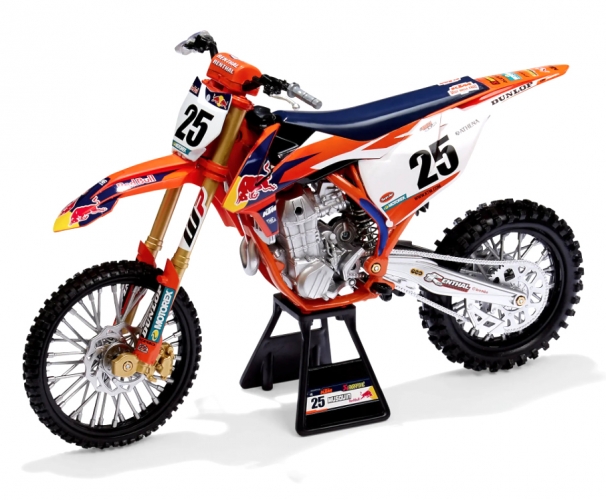 MOTO MINIATURE 1:6 35x20cm KTM RED BULL 450 SX-F MARVIN MUSQUIN 25