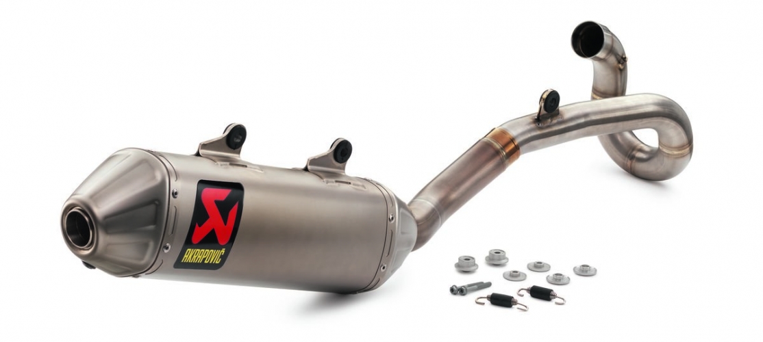 Ligne Complète Akrapovic Racing Titane embout carbone - Ligne complète 