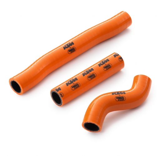 Durite de radiateur en silicone - Orange - pièces détachées moto cross Mud  Riders