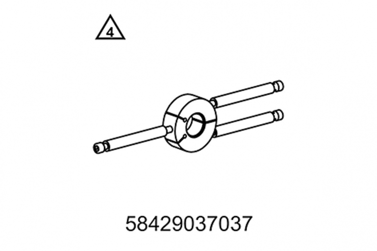 OUTIL A PRECHAUFFER 400/520 00 KTM