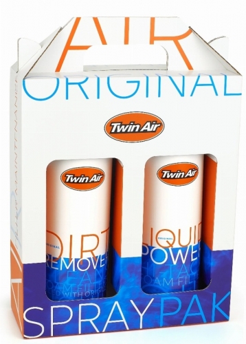 PACK SPRAY NETTOYANT + HUILE FILTRE AIR TWIN AIR 500ML