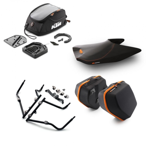 PACK TOURING KTM 125/250/390 DUKE 17