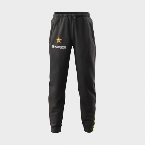 PANTALON JOGGING HUSQVARNA MOTORCYCLES ROCKSTAR REPLICA TEAM NOIR