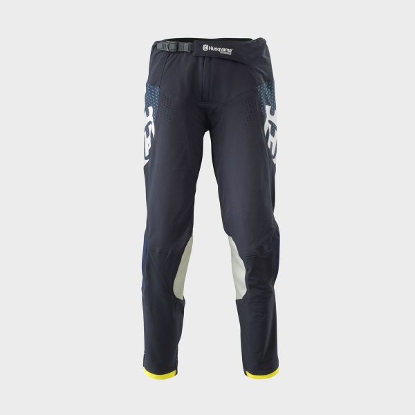 PANTALON MX HUSQVARNA MOTORCYCLES RAILED BLEU