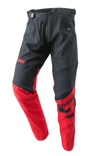 PANTALON TRIAL GASGAS HEBO TECH NOIR/ROUGE 23