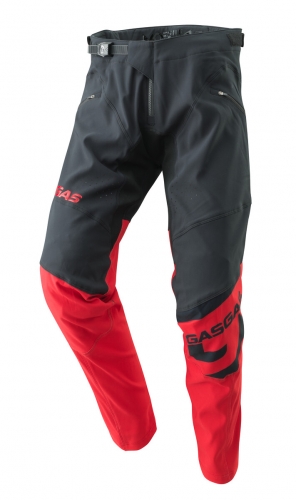 PANTALON TRIAL GASGAS HEBO TECH NOIR/ROUGE 23