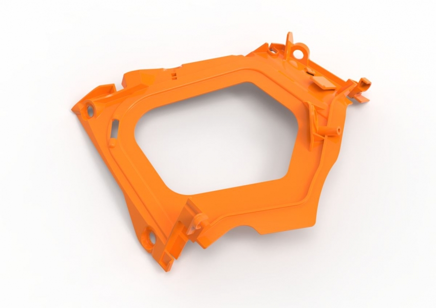 PARTIE AVANT BOITIER FILTRE AIR ORANGE KTM SX/SX-F/SMR 2023