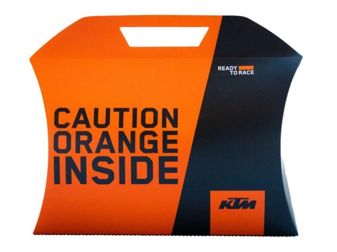 POCHETTE CADEAU LARGE KTM 41X28,5CM