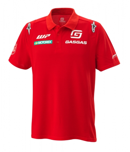 POLO GASGAS ALPINESTARS TEAM ROUGE