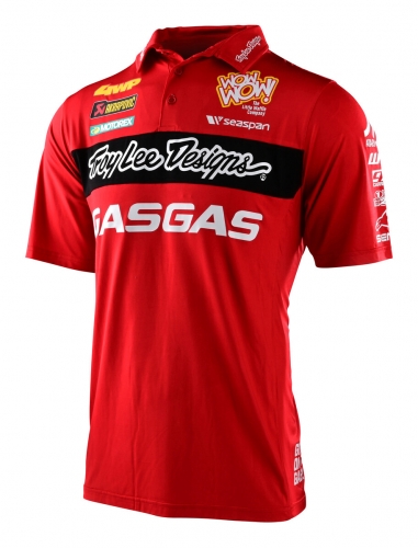 POLO GASGAS TROY LEE DESIGNS TEAM ROUGE