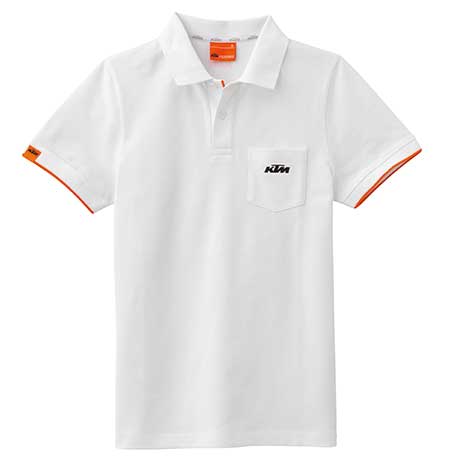 POLO KTM CLASSIC BLANC