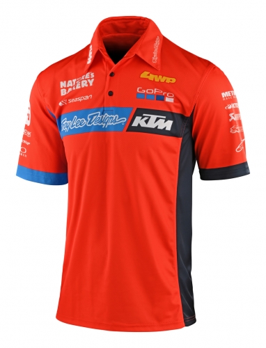 POLO TEAM KTM TROY LEE DESIGNS ORANGE 20