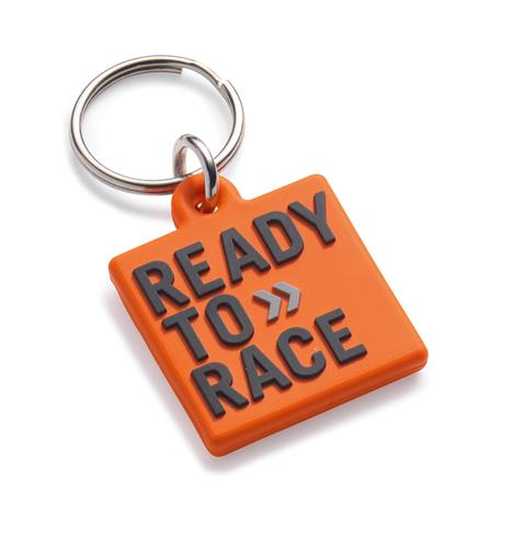 PORTE CLE 3.5X3.5CM KTM LOGO RUBBER ORANGE 20