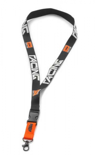 PORTE CLE TOUR DE COU KTM TEAM LANYARD NOIR 24