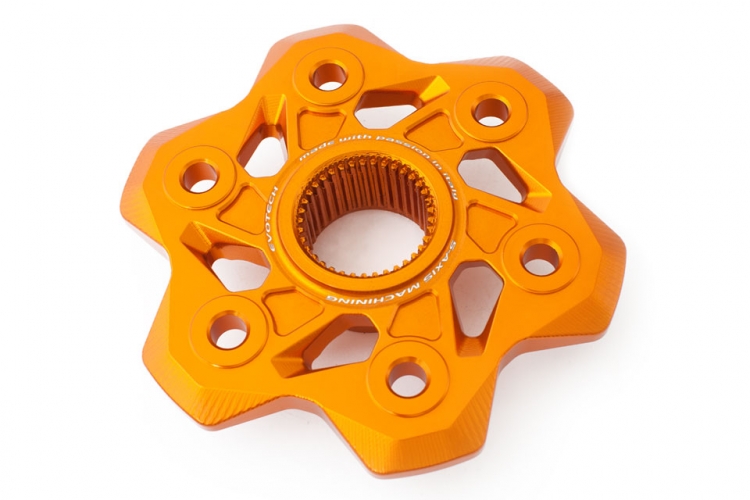 PORTE COURONNE EVOTECH ORANGE KTM 1290 SUPER DUKE R/  1290 SUPER DUKE GT/ 1390 SUPER DUKE R