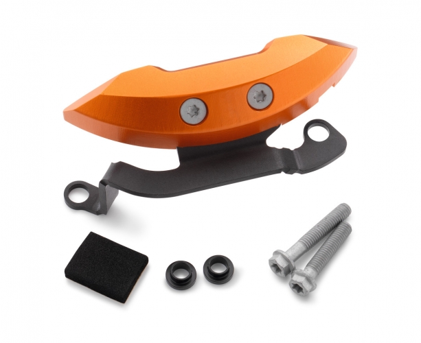 PROTECTION CARTER EMBRAYAGE ALU ORANGE KTM 790 DUKE/ 890 DUKE/R/ 890 SMT/ 790 ADVENTURE/R/R RALLY/ 890 ADVENTURE/ R/ R RALLY