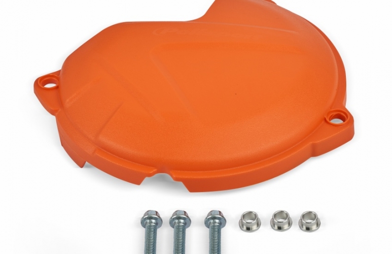 PROTECTION CARTER EMBRAYAGE ORANGE KTM 250 SX 17-19/ 250/300 EXC 17-19