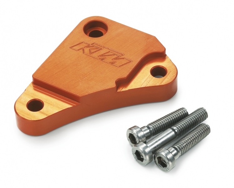 PROTECTION DE RECEPTEUR EMBRAYAGE ORANGE KTM 250 SX 06/ 250/300 EXC 06-07