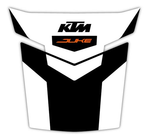 PROTECTION RESERVOIR NOIR/BLANC KTM 125/390 DUKE 17-21