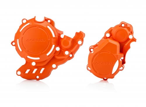 PROTECTIONS CARTER X-POWER ACERBIS ORANGE KTM 250/350 EXC-F 17-23/ FREERIDE 250 F 18-20/ FREERIDE 350 12-17