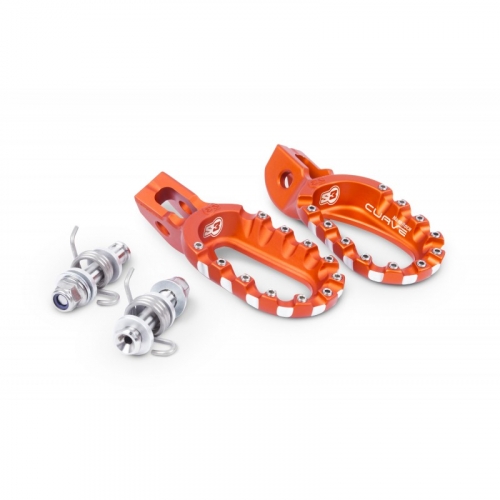 REPOSE PIEDS S3 CURVE LOW ORANGE KTM SX 16-22/EXC 17-22/ 250 SX 17-22/ 85 SX 18-22