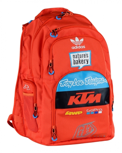 SAC A DOS TEAM KTM TROY LEE DESIGNS ORANGE