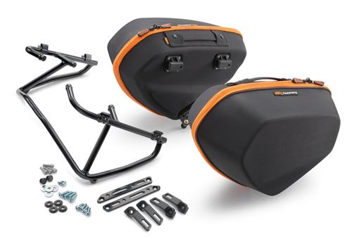 SACOCHES LATERALES AVEC SUPPORT KTM 690 DUKE/R 12-17