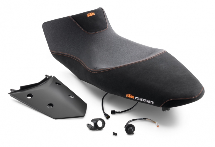 SELLE ERGO CHAUFFANTE MONOBLOC KTM 1290 SUPER ADVENTURE S/R 17