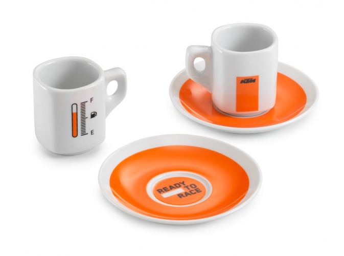 SET TASSES CAFE EXPRESSO KTM RADICAL