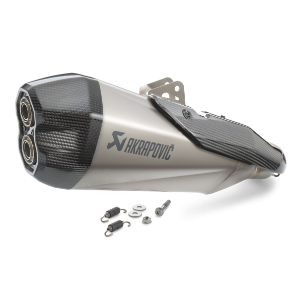 SILENCIEUX AKRAPOVIC EN TITANE SLIP-ON KTM 990 DUKE 24-