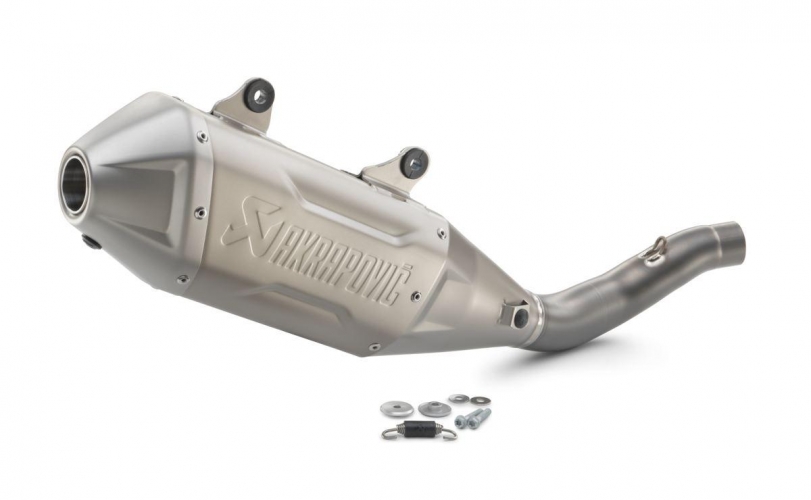 SILENCIEUX AKRAPOVIC SLIP-ON LINE KTM 350/450 SX-F 23-24/ 450 SMR 23-24/ GASGAS MC 450F 24