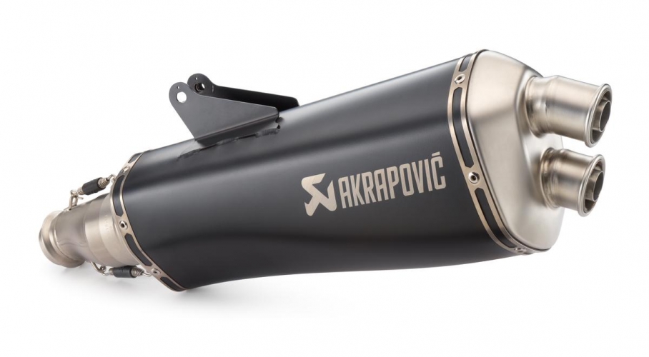 SILENCIEUX AKRAPOVIC SLIP-ON LINE NOIR KTM 690 SMC R 19-22