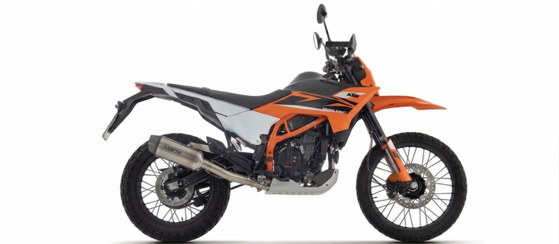 SILENCIEUX ARROW Indy Race EVO Titane 125/390 ENDURO-R / SMC-R 25+