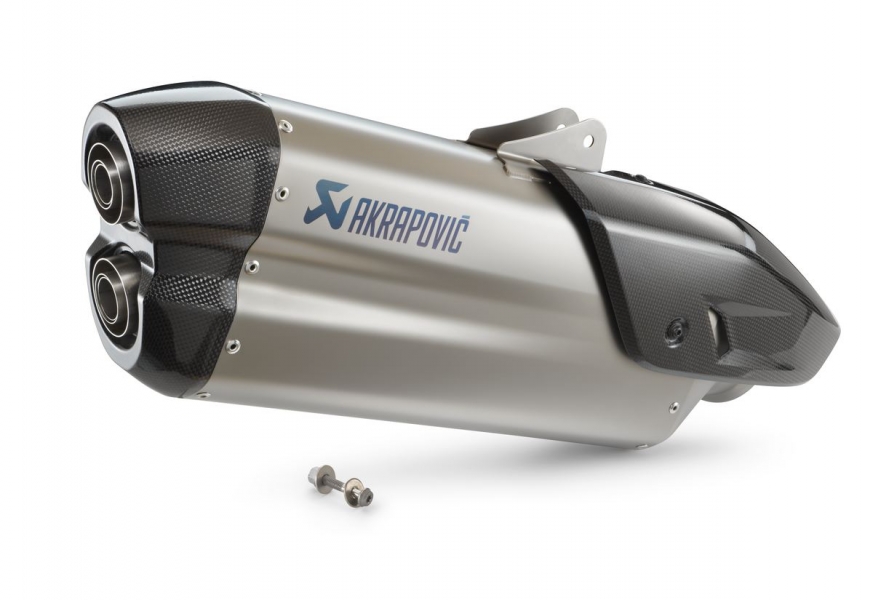 SILENCIEUX SLIP ON AKRAPOVIC KTM 1290 SUPER ADVENTURE S/R 21-23