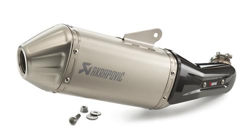 SILENCIEUX SLIP-ON AKRAPOVIC KTM 390 ADVENTURE 20