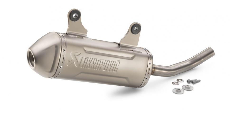 SILENCIEUX TITANE AKRAPOVIC KTM 125 SX 23