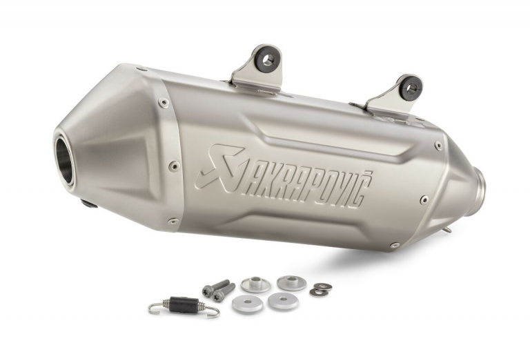 SILENCIEUX TITANE AKRAPOVIC SLIP-ON GASGAS EC 250F/350F/450F/500F 2024