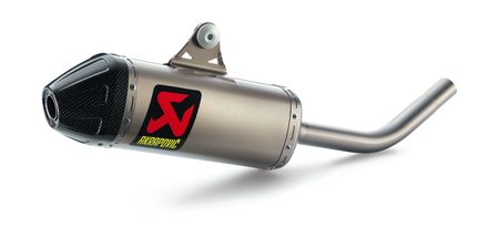 SILENCIEUX TITANE CARBONE AKRAPOVIC KTM 125/150 SX 16-18/ 125 XC 17-18