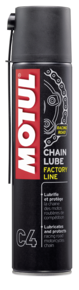 spray motul chain lube factory line