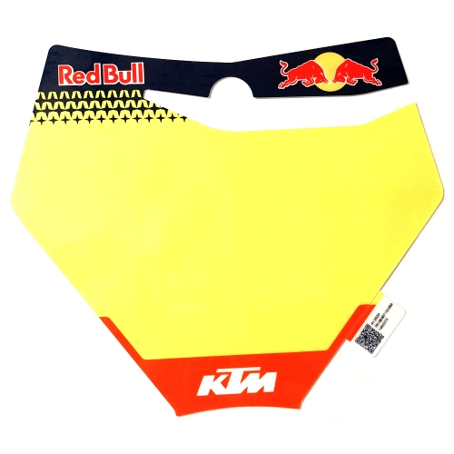 STICKER NUMBER PLATE KTM