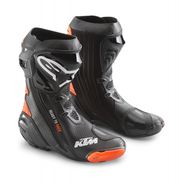SUPERTECH R BOOTS BLACK/ORANGE