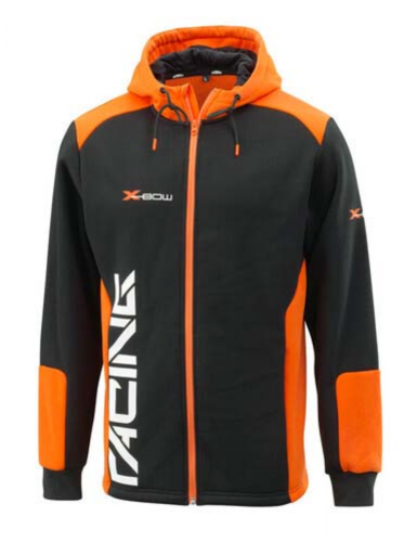 SWATSHIRT CAPUCHE ZIPPE KTM X-BOW REPLICA TEAM 24