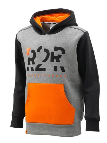 SWEAT CAPUCHE ENFANT KTM R2R GRIS